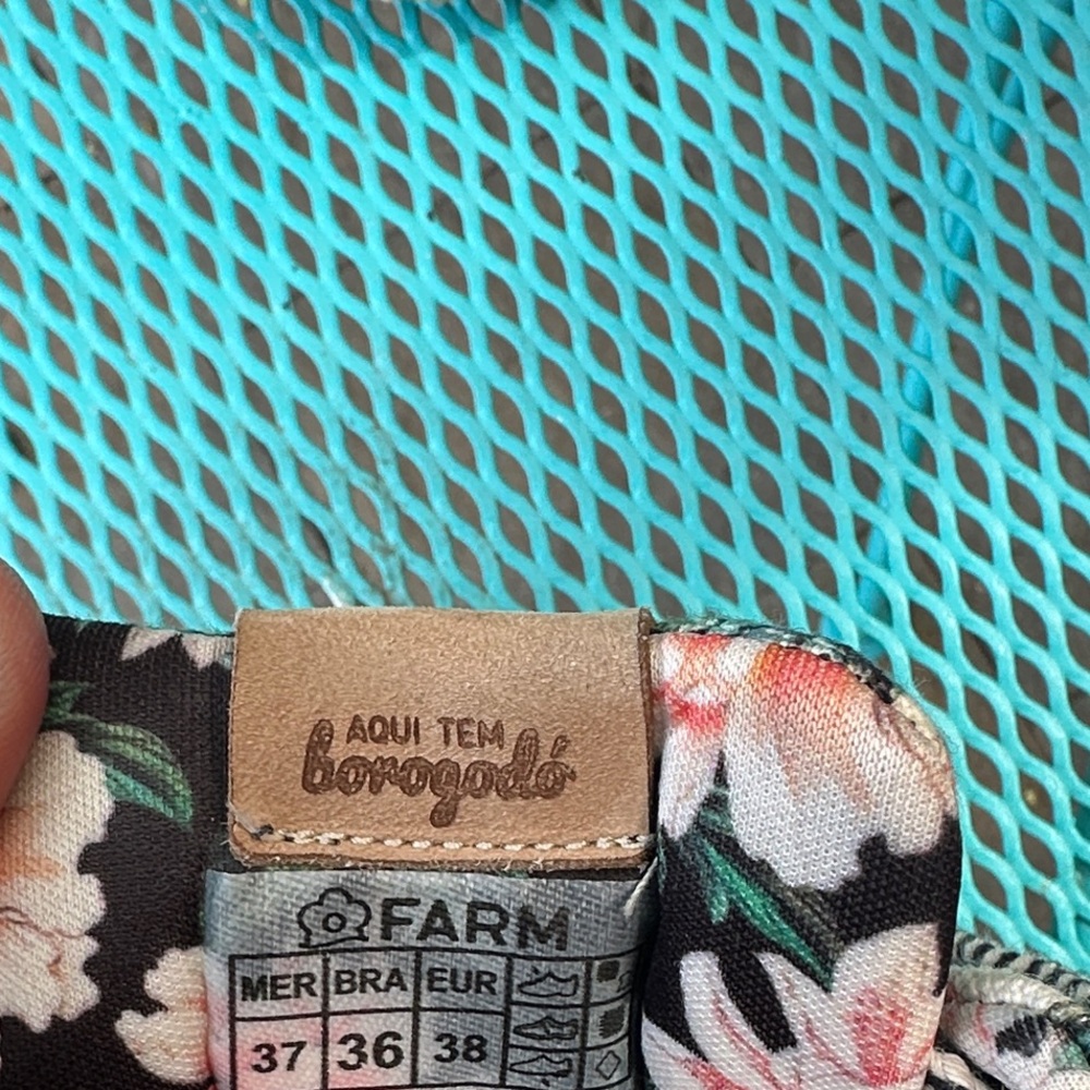 FARM Rio Floral Espadrille Sneakers - Black with Pink Flowers Sz EU38 or US 7.5 - Picture 4 of 4